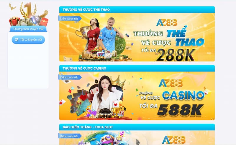 AZ888 - Khám phá thiên đường cá cược hấp dẫn châu Á 7 Az888